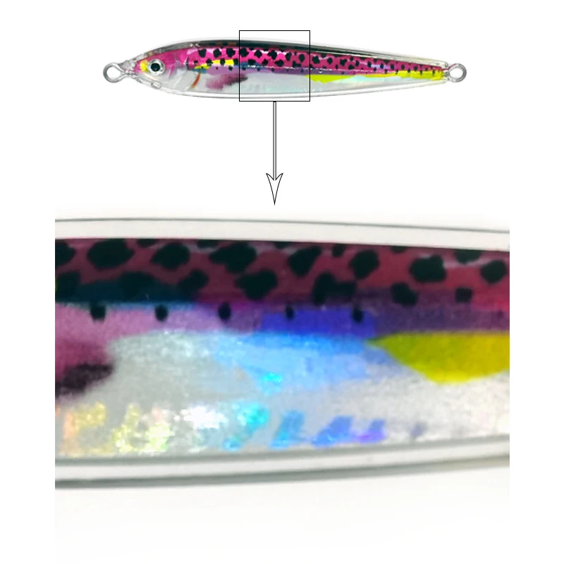 OEM Resin Jigs Fishing Lure Isca Artificial 28g 56g 84g Metal Lead Head Casting Bait 3D Eye Trolling Slow Pitch Jigging Lures