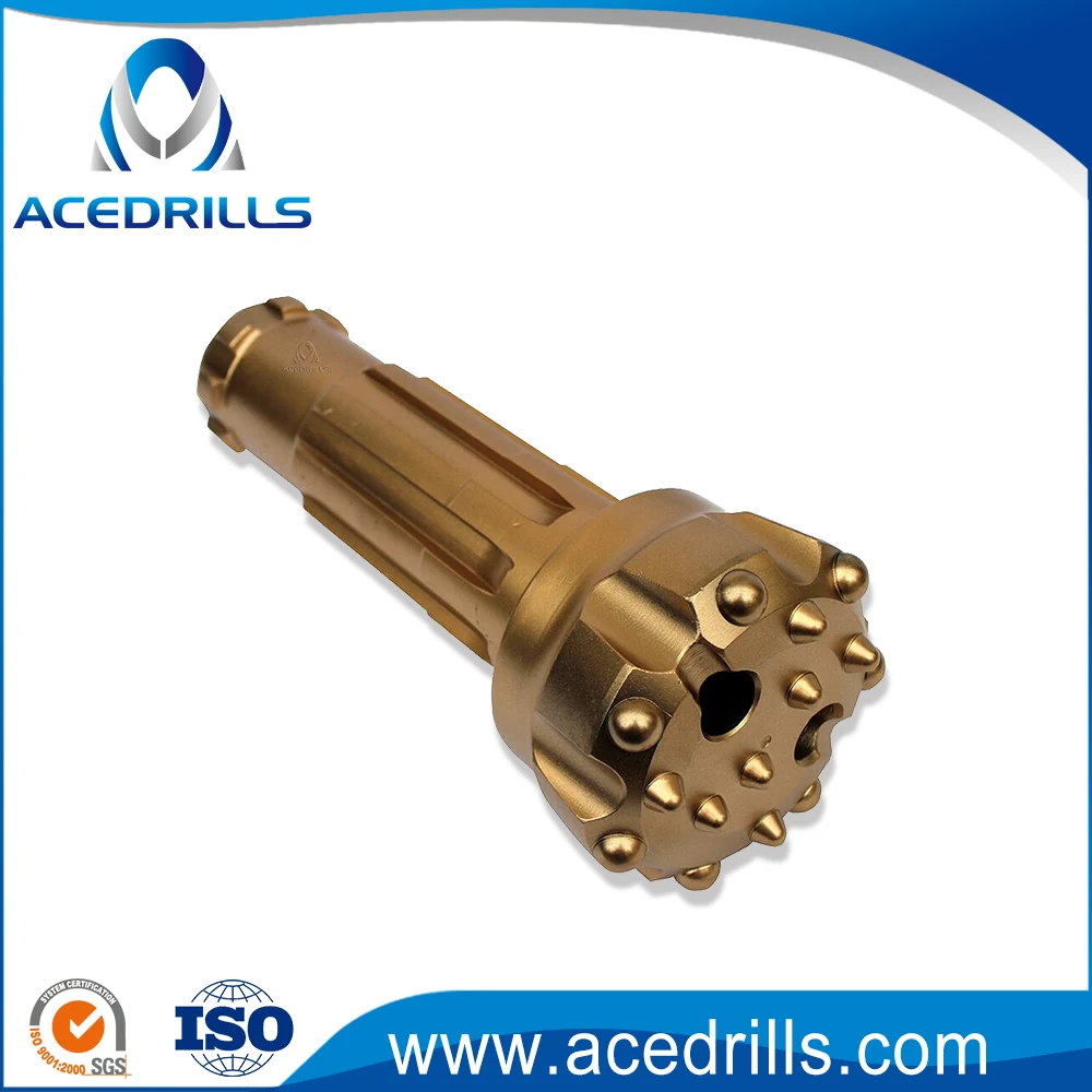 Borehole Drilling Bits Automation 115mm Convex Face Ballistic Buttons DHD340 DTH Bit for 4' DTH Hammer DHD340  Water Well