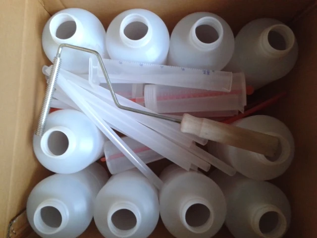 MEKP Catalyst Dispenser squeeze bottle, Fiberglass Coatings, Inc, THE PREMIUM SUPPLIER,  POLYESTER RESIN & GELCOAT