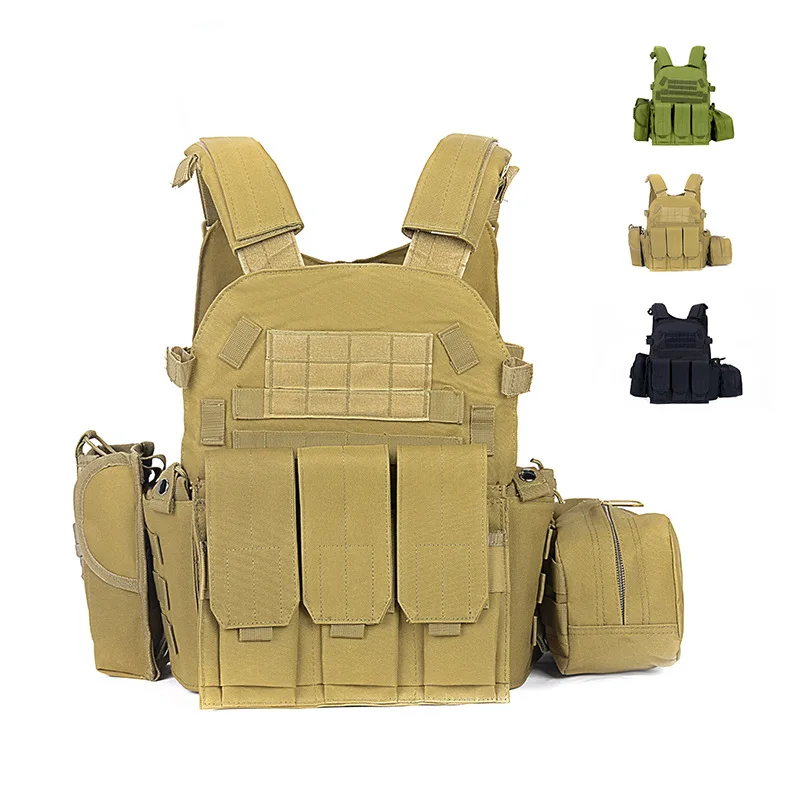 New Training Safety Quick Release Plate Carrier Vest Outdoor Multifunctional Combination Protective Tactical Vest