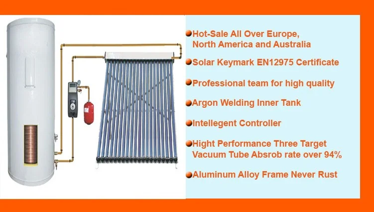 Split Pressure Solar Water Heater
