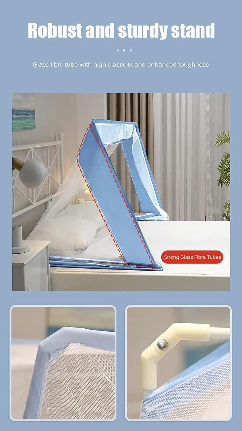 Best Quality Foldable Mosquito Net Smart Mosquito Foldable Net For Double Bed Size With The