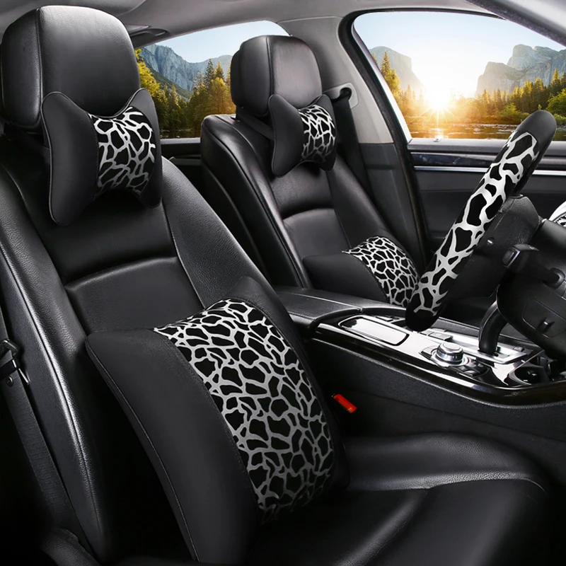 Custom universal car accessories protection soft car seat belt cover beige car seat belt pad