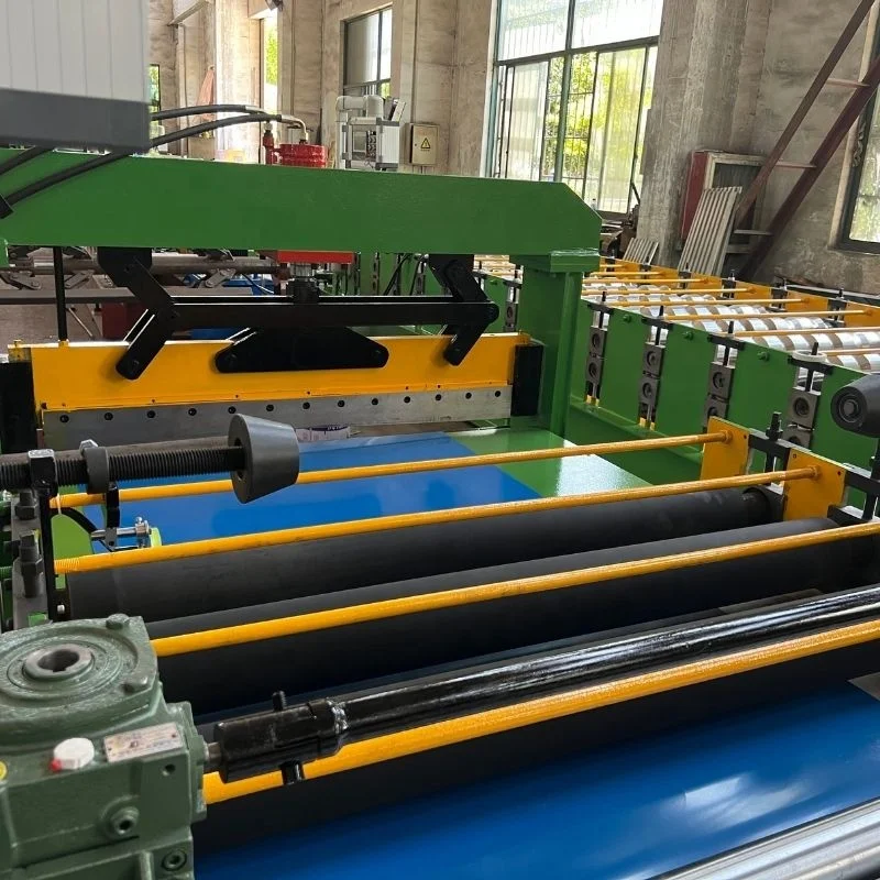 Economic 1250mm Width Galvanized Steel PPGI GI Cut to Length Line Steel Coil Cut Production