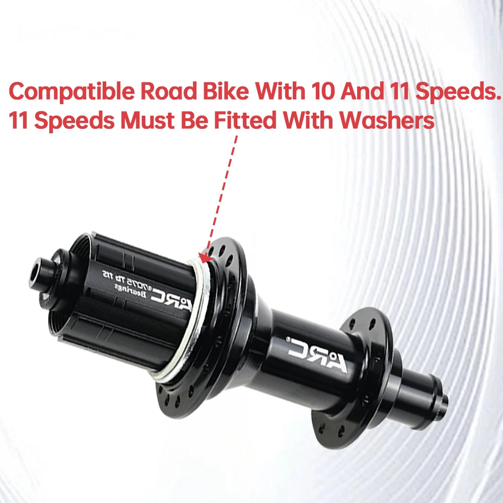 ARC Durable And Light Weight bicycle hubs RT-010F/002R Quick Release 100/130mm  Wheel rear Hub alloy bicycle bearing hub