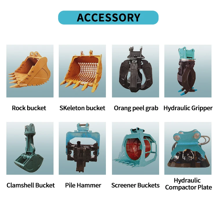 High Quality New Excavator 8 Ton Medium Earth-moving Machinery Original  Crawler Excavator for sale