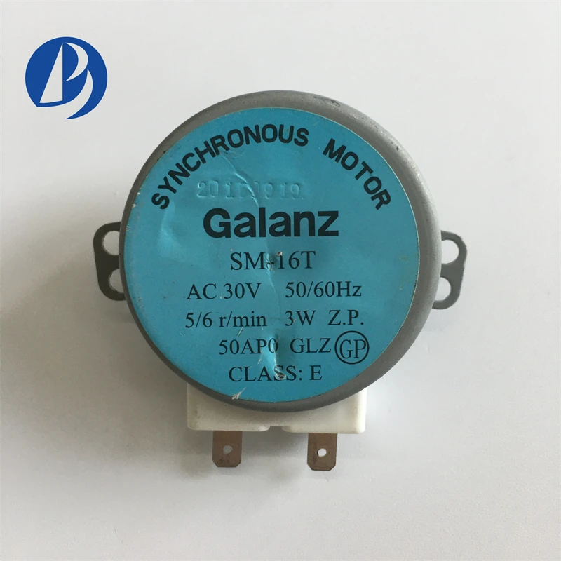 Изготовленный На Заказ микроволновая печь синхронный двигатель для GALANZ SM-16T AC30V 3 Вт