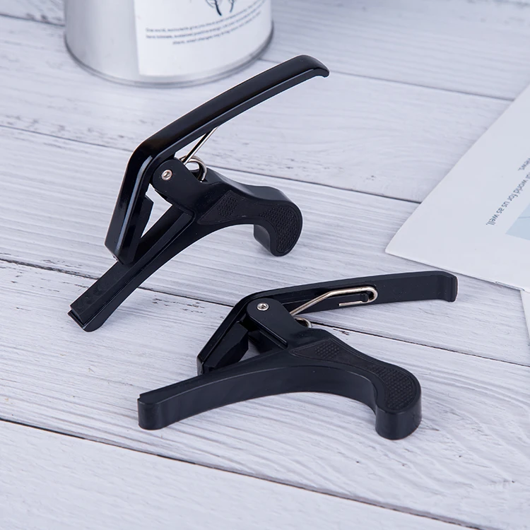Wholesale Musical Instrument Guitar Capo Accessories Acoustic Plastic Guitar Clamp Big Tuner For Wood Guitar