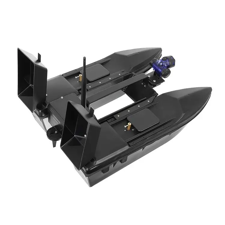 Factory Direct Sell Smart Automatically Navigation 400M High Driving Speed 3 Hopper Large Carp Fishing Bait Boat