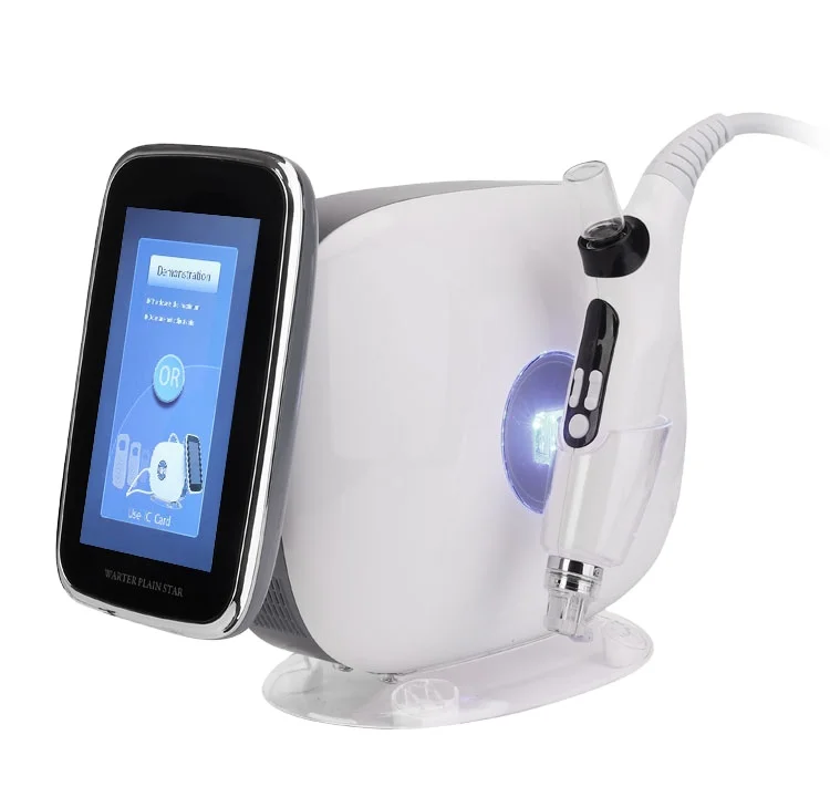 Newest Anti-aging RF EMS Meso Nano Injector Gun Microcurrent Skin Rejuvenation No-needle Mesotherapy Device For Face