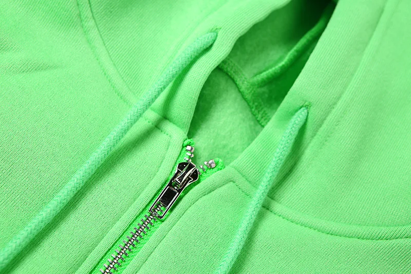 Изготовленный на заказ логотип дизайн модная обувь с застежкой-молнией; Женская обувь на шнуровке; Высокое качество красочные украшенный стразами Блестящий толстовки 100% хлопок топ с капюшоном для женщин