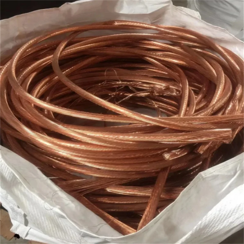 Обрезки медной проволоки 99.99% лучшего качества дешевые обрезки