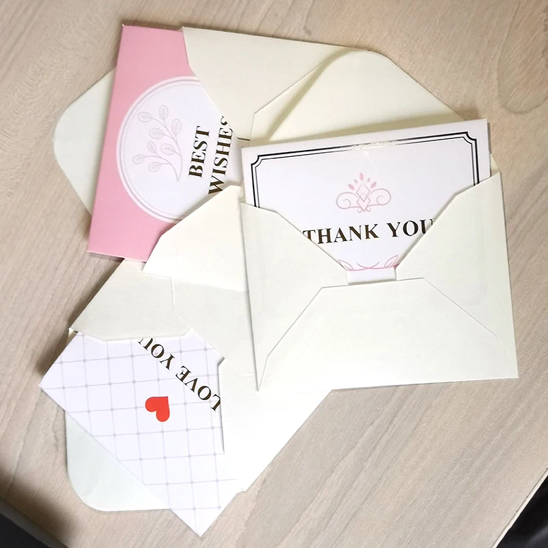 Customized Personalized Christmas Greeting Card Printing Cards with Envelopes