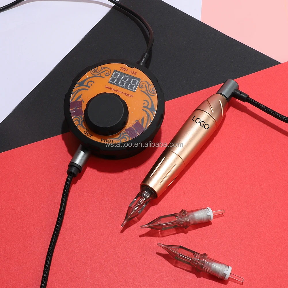 Wenshen Manufacture Variable Voltage Output pmu beginners full kit tattoo machine For PMU artist
