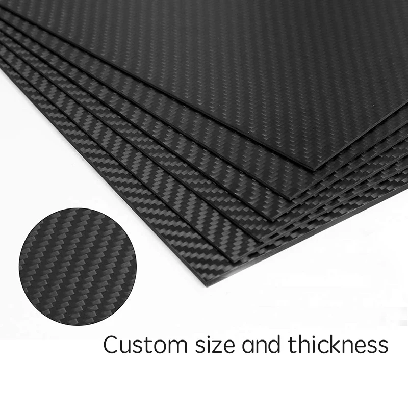 Custom cnc Super light Durable Carbon fiber foam plate/board/ sheet