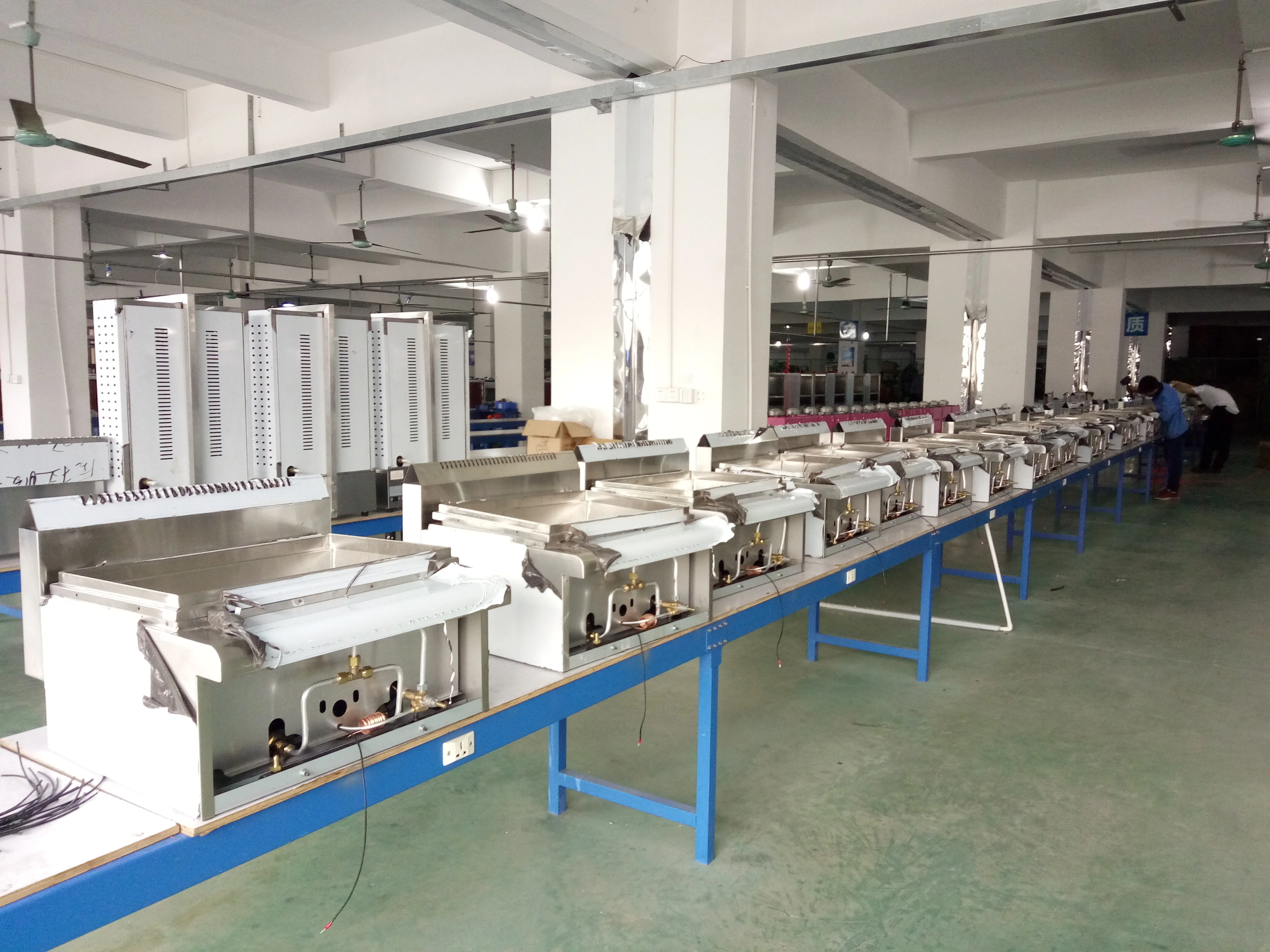 Commercial stainless steel standing kitchen hotel deep fryer chips chicken machine Counter Top  2-Tank 2-Basket  Gas fryer