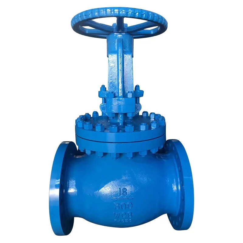 PN16 DN300 WCB carbon steel flanged globe valve