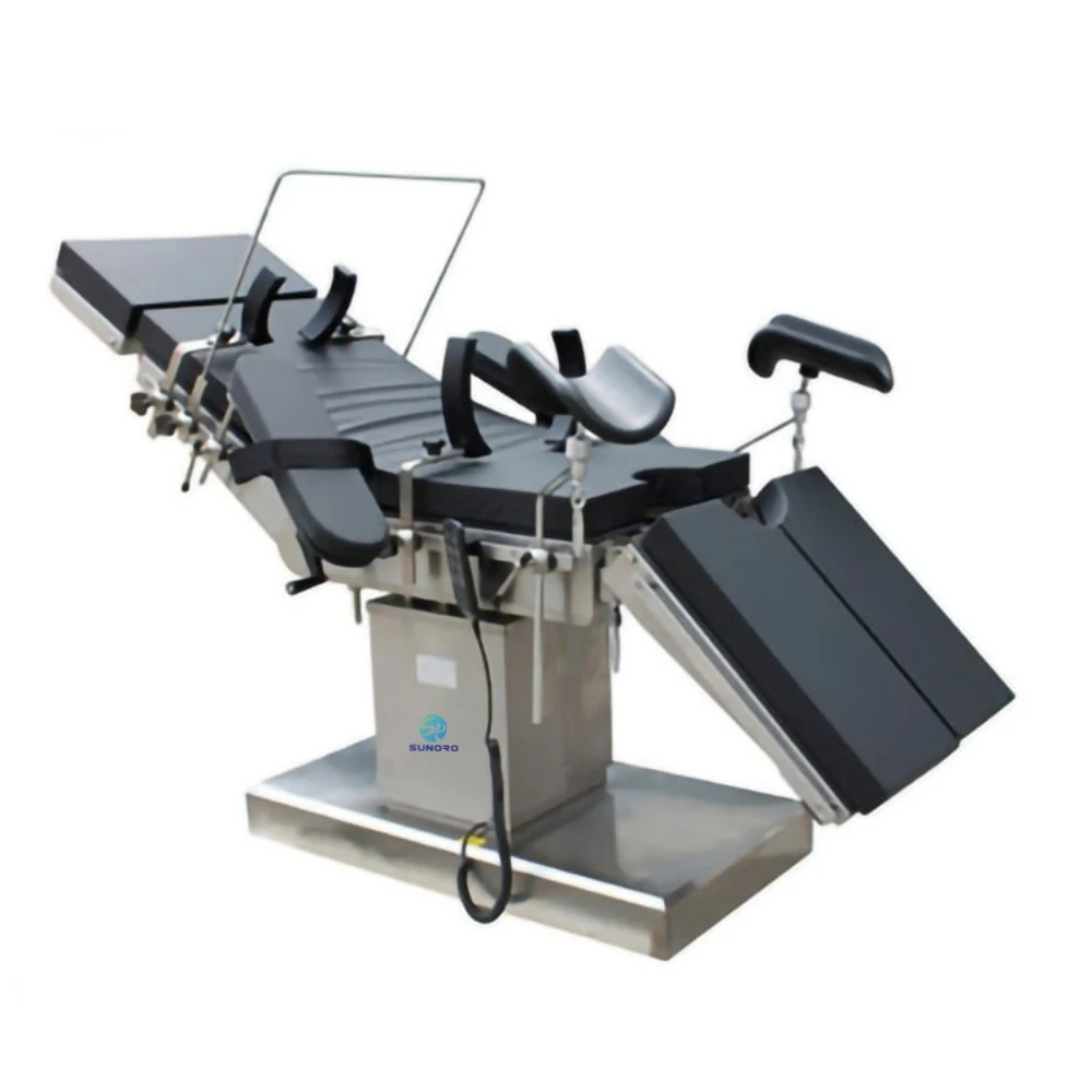 Hot selling 3 function adjustable electric OT bed operating table Medical orthopedic electrohydraulic operating table