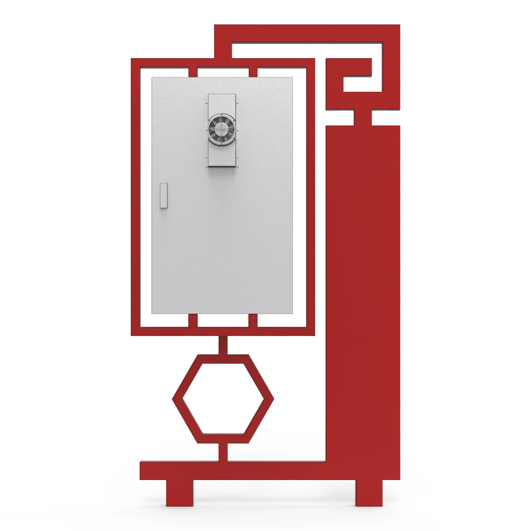 China fashion design of outdoor LCD signage TV and monitor for advertising post with waterproof and anti-reflection