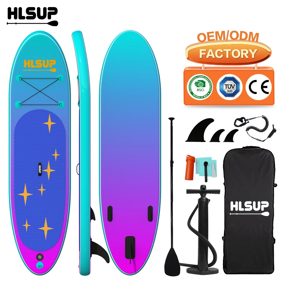 New Design Surfboard Inflatable Paddle Board Set Sup Board Stand Up Surfing Isup Waterplay With Premium Lakes Rivers Boat