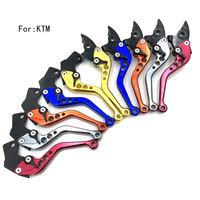 Мотоциклетная полностью сменная ручка сцепления тормоза клаксон CNC подходит для KTM200 и Pulsar