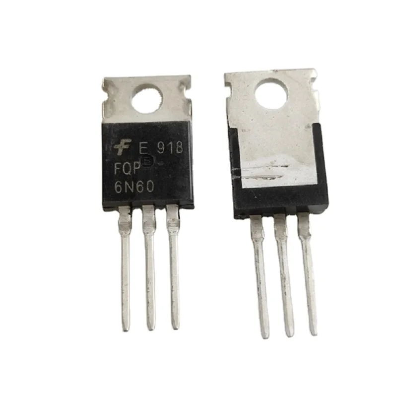 MOSFET Transistor N Channel 600V 125W Through Hole TO220 6N60 FQP6N60