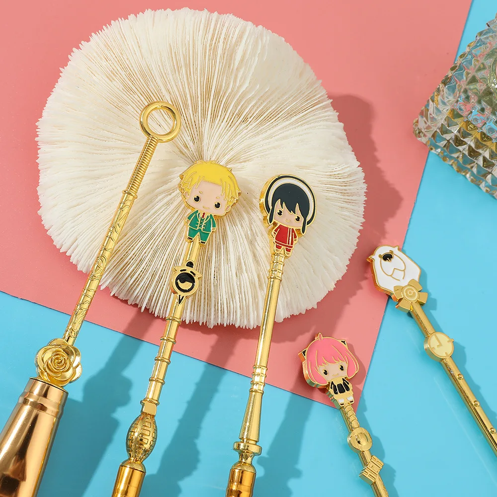 Spy x Family Makeup Brushes Anime Anya Yor Forger Merch Foundation Eye Shadow Concealer Highlight Eyebrow Brush Set