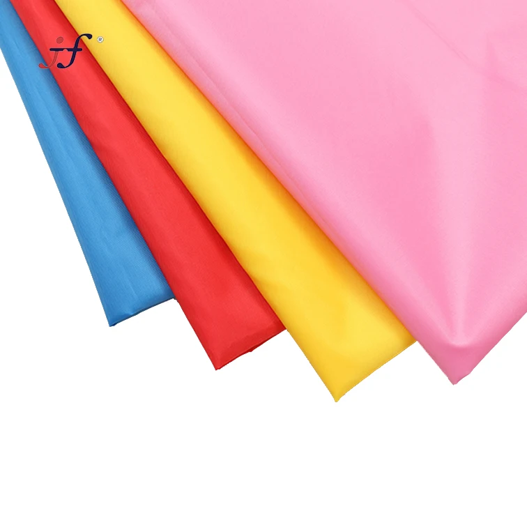 Outdoor Waterproof tent luggage Material fabric 100% Polyester PU1500 Coated Fabric 210D Oxford Fabric