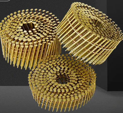 
Pallet Coil Nail Iron Wire Coil Nails for Pneumatic Nailer Wooden Pallets Coil Nails 
