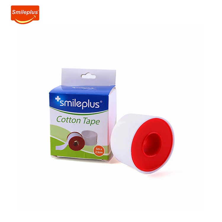 Cotton Adhesive Plaster Medical tape with Cotton Fabric