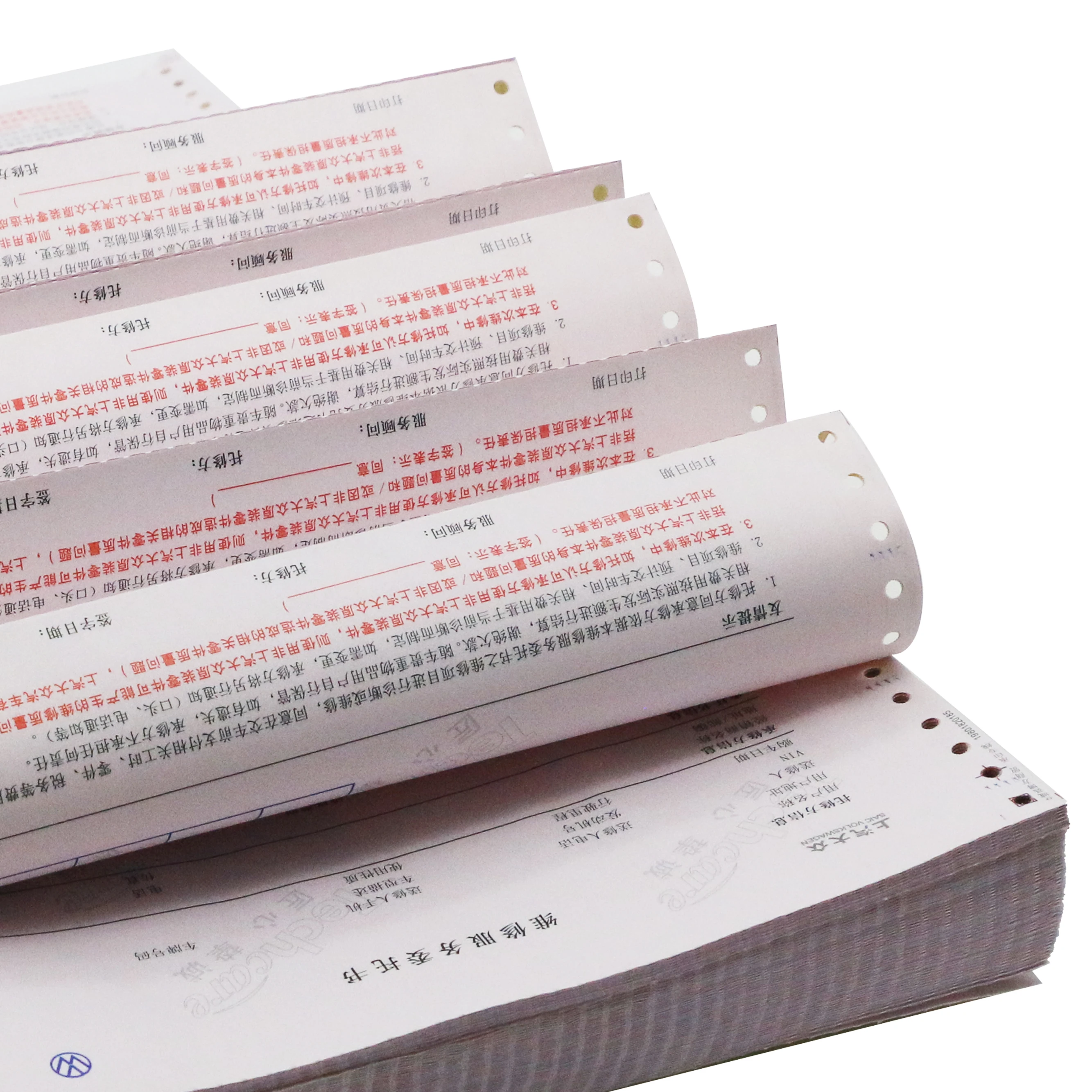 
Office Supply Factory Wholesale Duplicate Forms NCR Computer Printing Paper Ream Business Form Carbonless Paper 