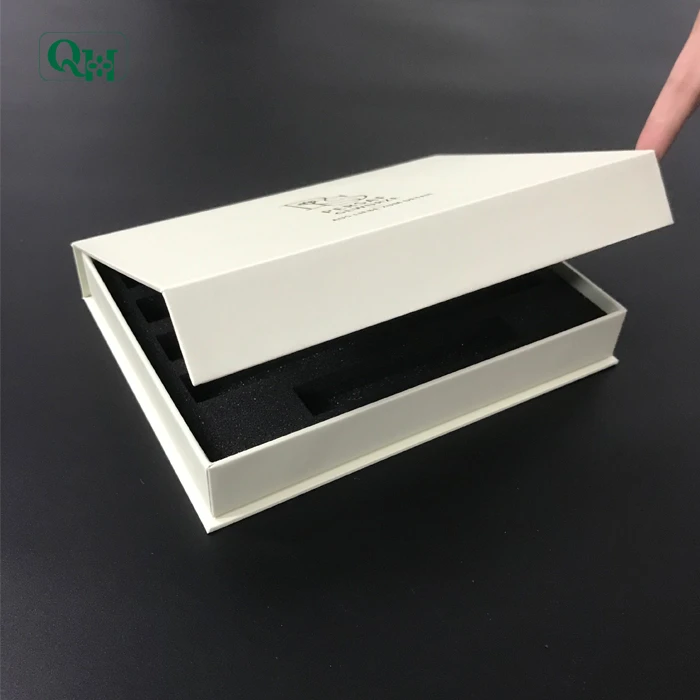 
Custom Perfume Wine Test Tube Blass Bottle Cardboard Packaging Paper Box For Gift With Sponge 