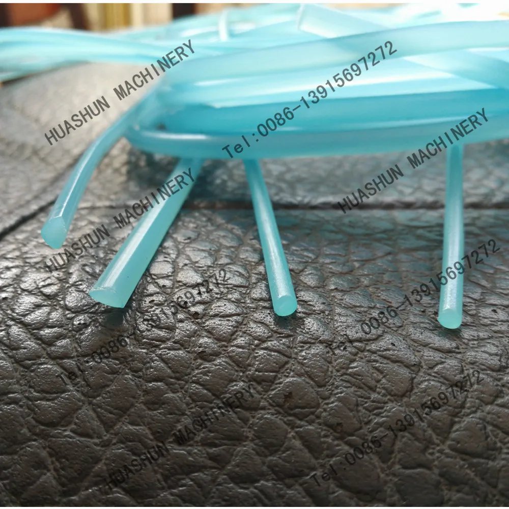 Экструзионная линия для изготовления наполнительных стержней HDPE, ПП, ПЭ, ПВХ, CPVC пластик