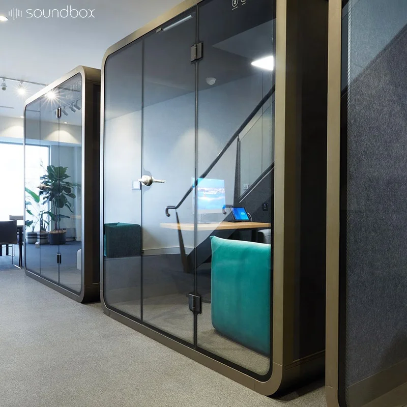 Work booth sofa set office furniture meeting room pod private space office telephone booths
