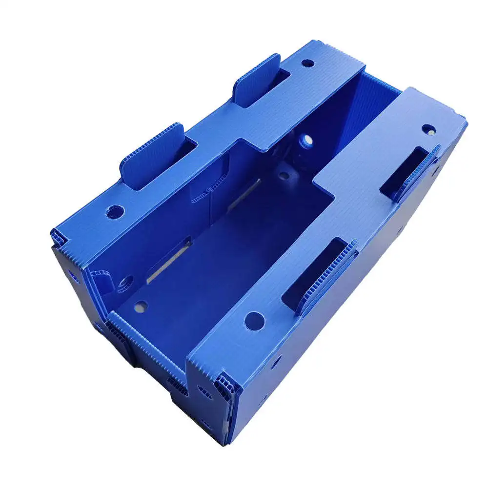 Corrugated plastic box pick bins plastic warehouse plastic storage box for storage