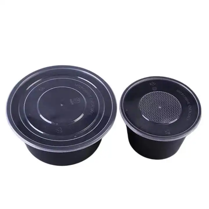 Y900ml 1000ml 1250ml Various sizes to go round containers food disposable Wholesale disposable food container with lid