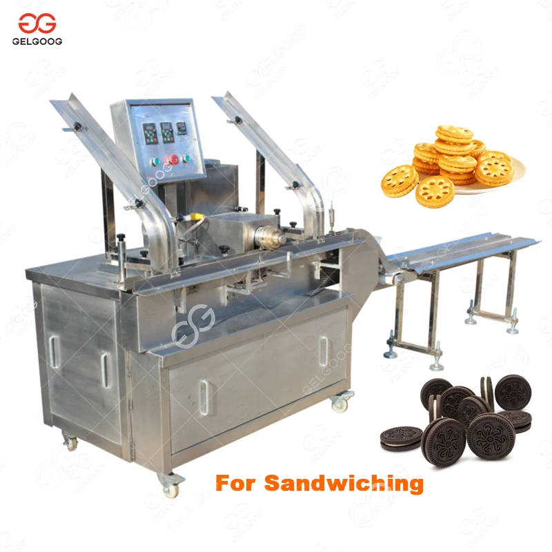 Мелкомасштабный автоматический тонкий крекер для содового крема машина производства сэндвич-печенья цена