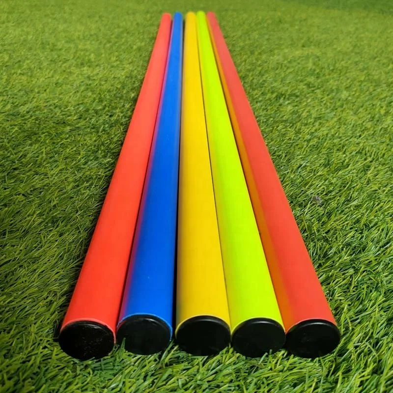 Football training pole Adjust Football Soccer Equipment Agility Slalom Pole