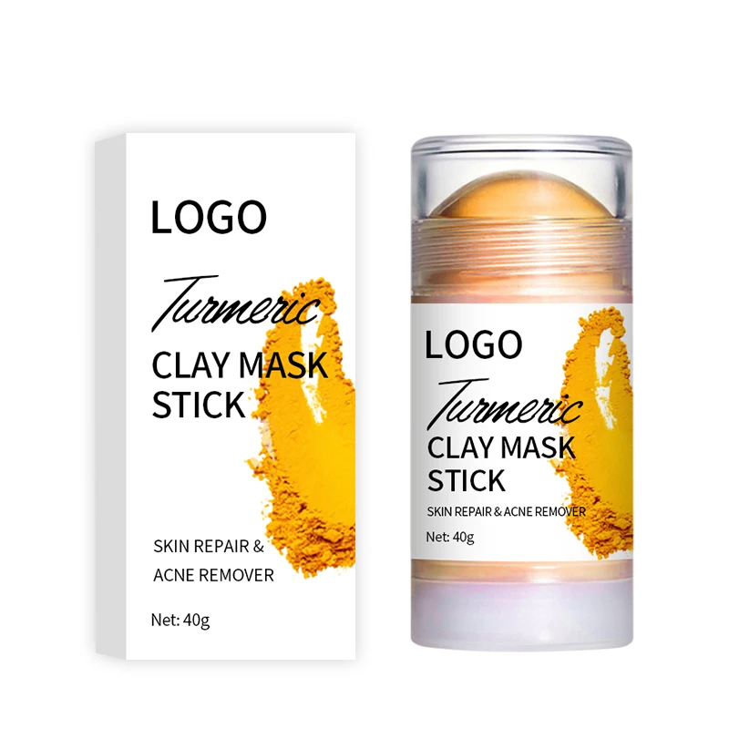 Factory Manufacturer Oem Natural Organic Turmeric Deep Cleansing Oil Control Nourishing Face Green Tea Masking Stick