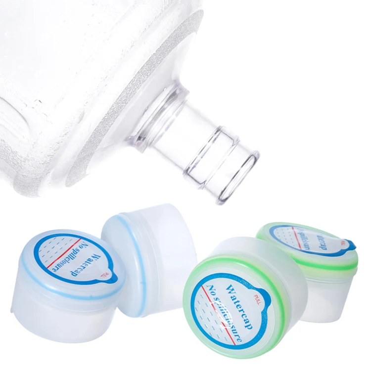 Personalized Custom Anti Spill Water Jug 54Mm 55Mm  Pet  Cap For 18.9 19 20L Bottle
