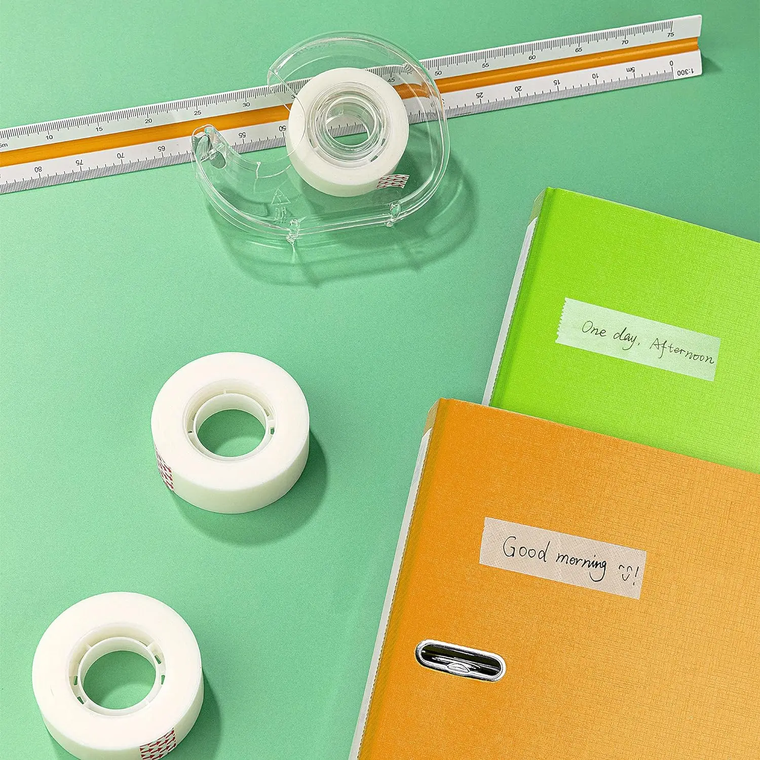 Invisible Mini Tape Dispenser  school Stationery tape Dispenser for kids