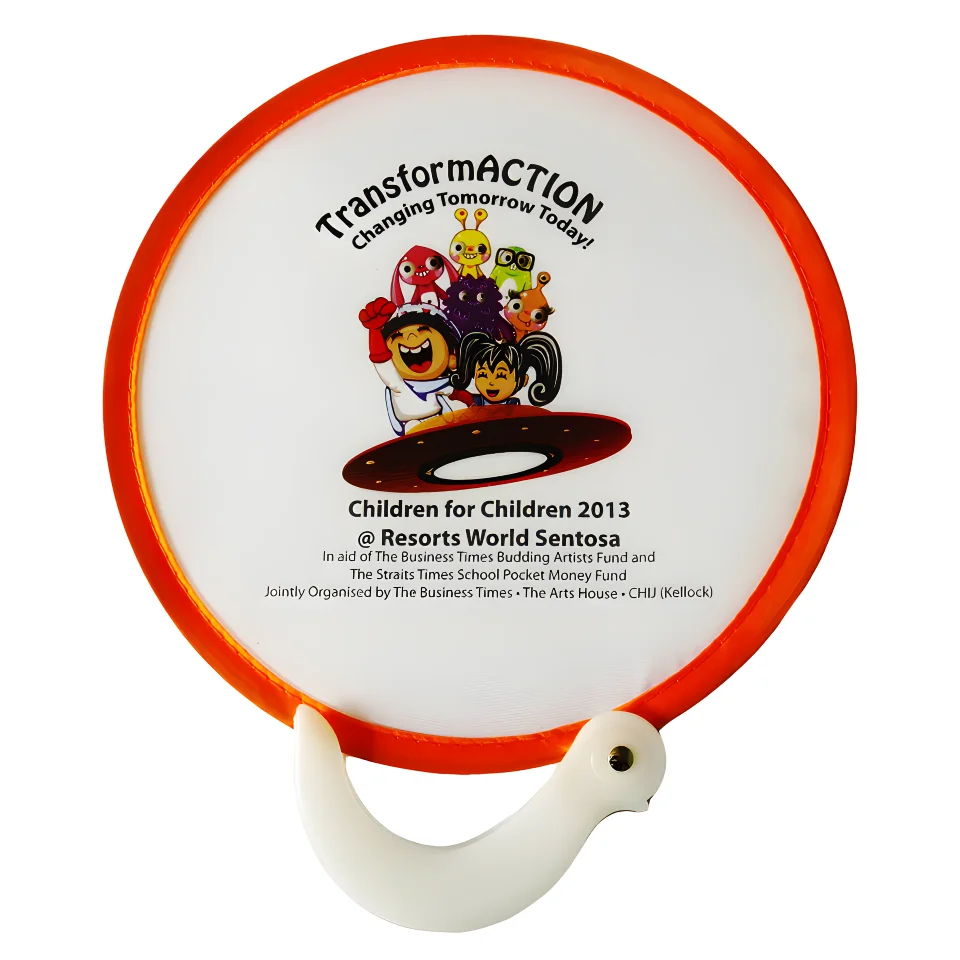 Advertising Promotional Hot Sale Hand Fan Handle Sticks Custom Printed Logo Plastic Hand Fan