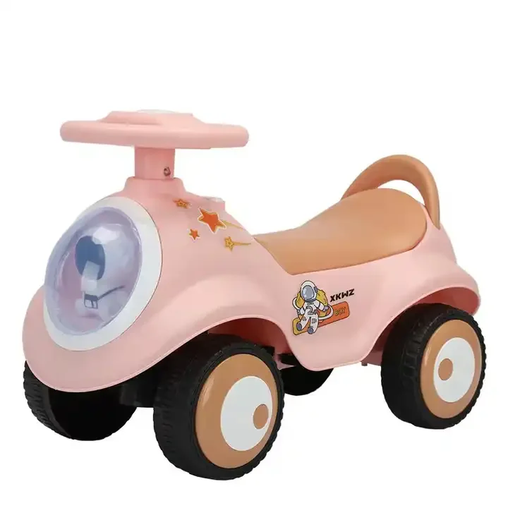 Factory Price Outdoor Indoor Cute Cartoon Style Children Toy Baby Sliding Twist Car