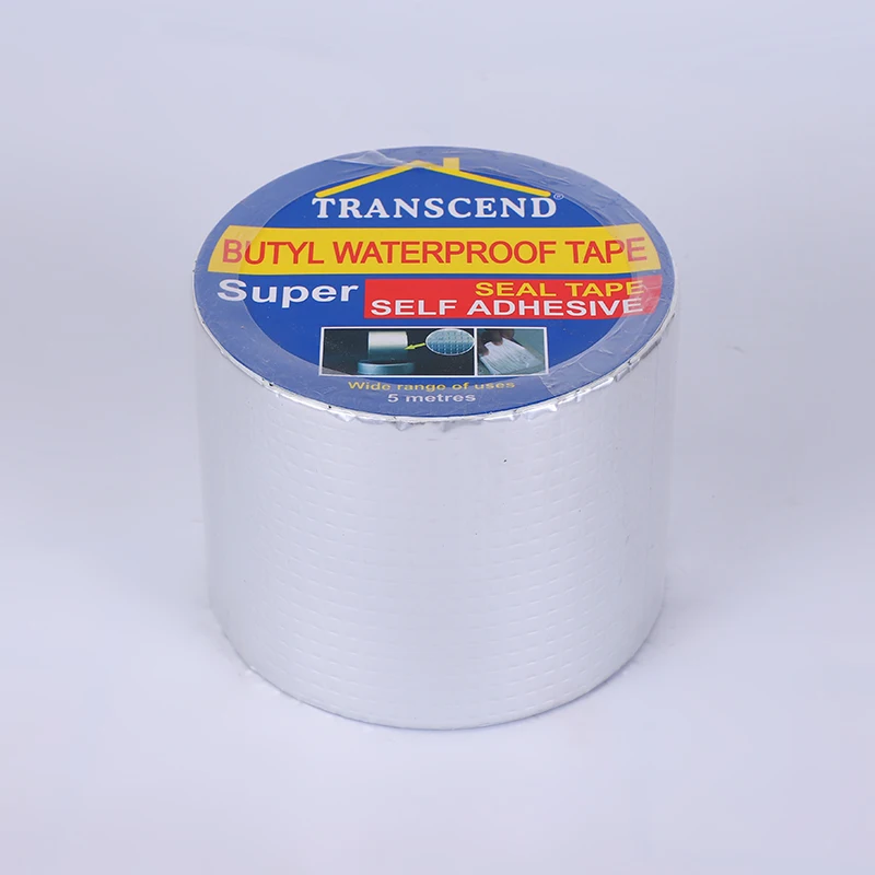 Factory wholesale waterproof and fireproof aluminum foil butyl tape super strong repair leak proof tape for roof/road