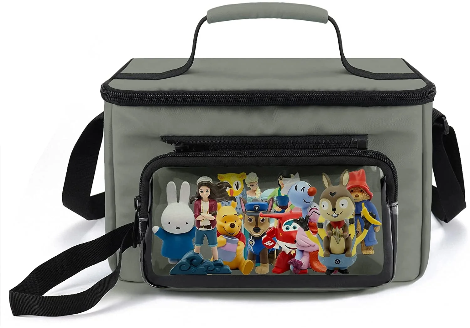 Дорожная сумка для переноски тоников и тонибоксов со съемной прозрачной сумкой