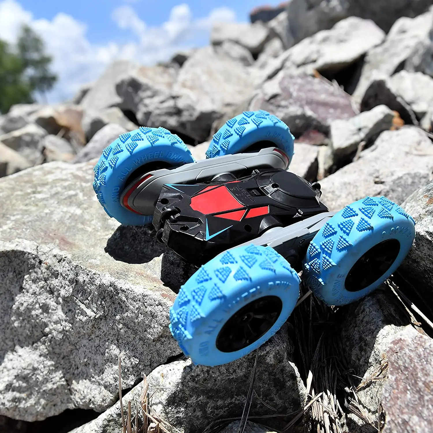 ZG масштаб 1:28 автомобиль с дистанционным управлением 4wd двухсторонний вращающийся 360 сальто скоростной 4x4 Радиоуправляемый