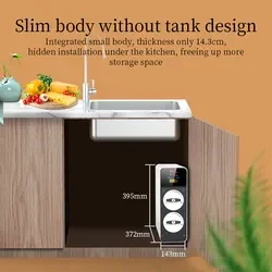 Hot And Cold Direct Piping Drinking 600G Ro System Filtered Water Dispenser