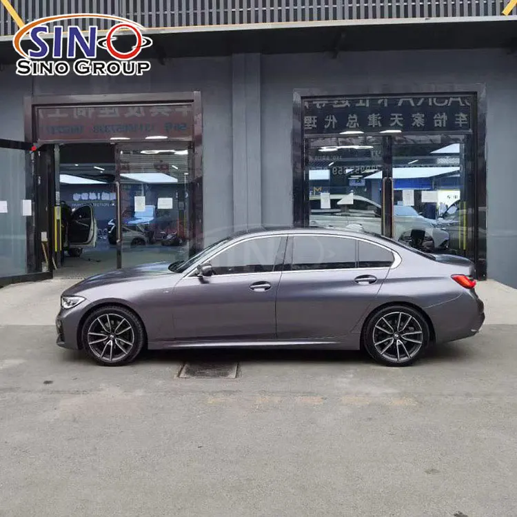 Electro Chrome Metallic Matt Blue Change Auto Color Car Body Wrap Vinyl Sticker Decoration  Paper Film for Vehicle Wrapping