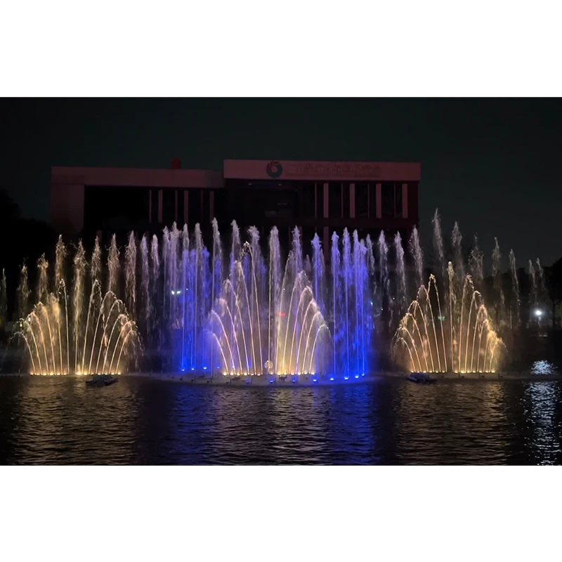 Free design full set outdoor music controller dancing music water fountain