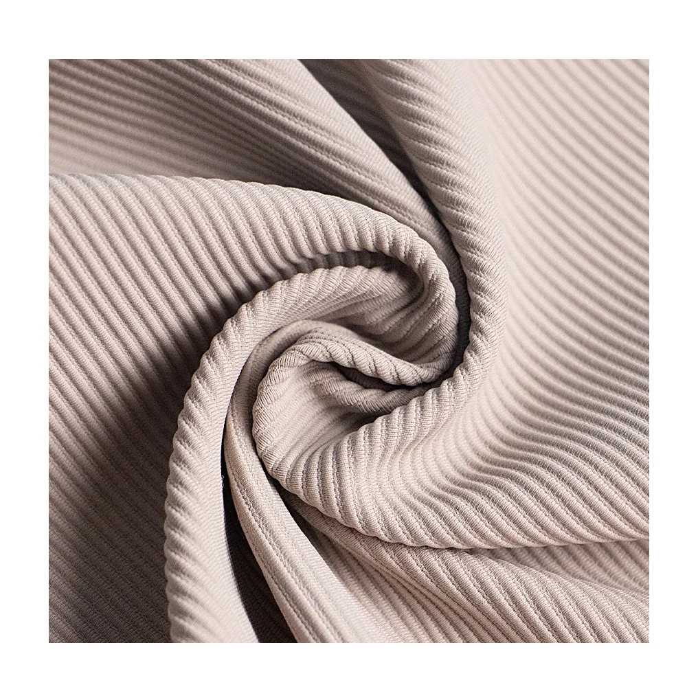 New design  nylon  mixed polyester  fabric 280GSM Light Weight 75%NYLON 25% Spandex Solid Colors Stretch Fabric For clothing